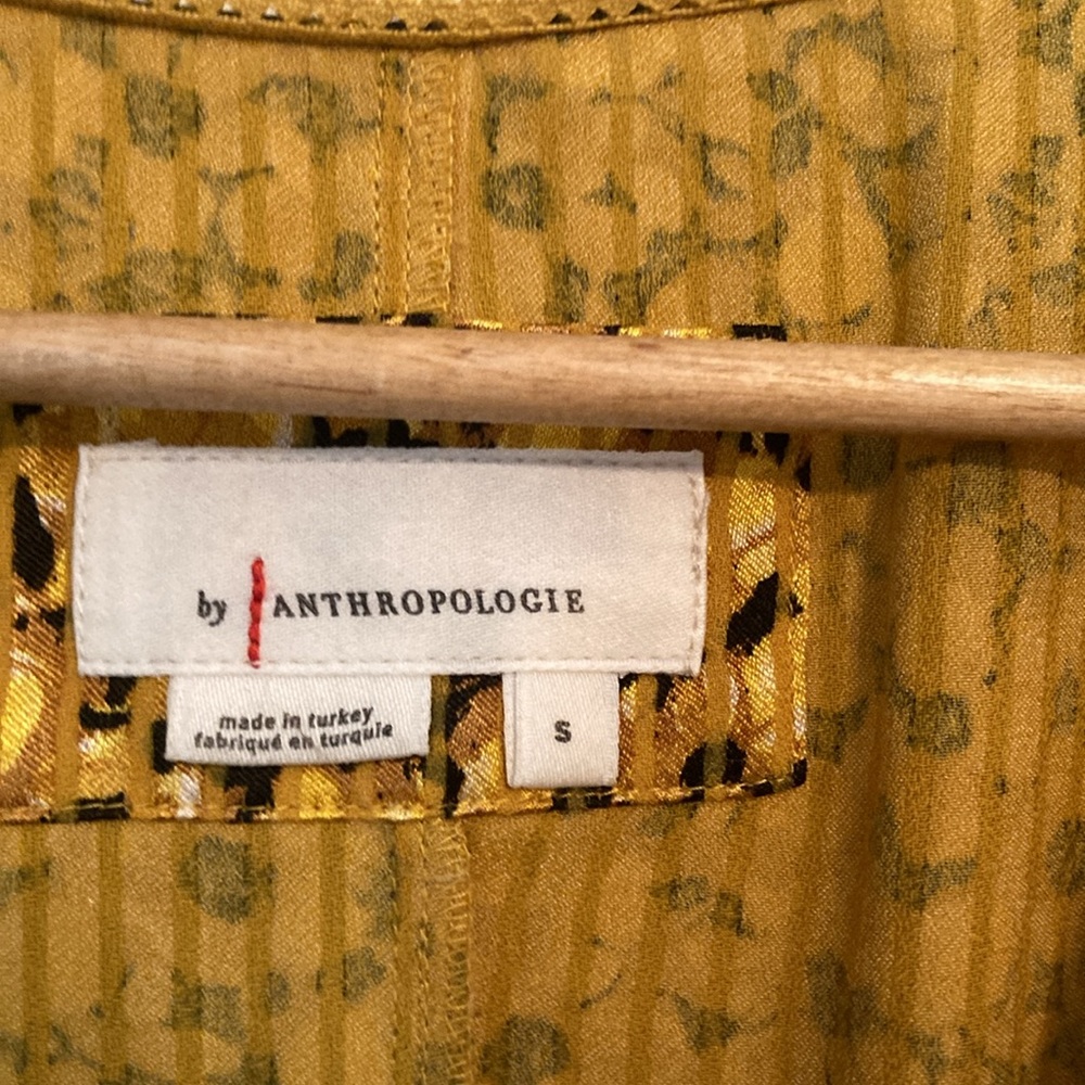Anthropologie| Marigold Midi Dress | Sz Small. Pre owned condition - Picture 4 of 10